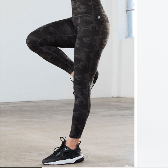 Fabletics Camo Print Powerhold Leggings - Picture 7 of 7